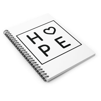 Faith Culture - Hope -Christian Spiral Notebook - Ruled Line One Size