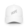 Faith Culture - Hope - Christian Low Profile Baseball Cap White One size