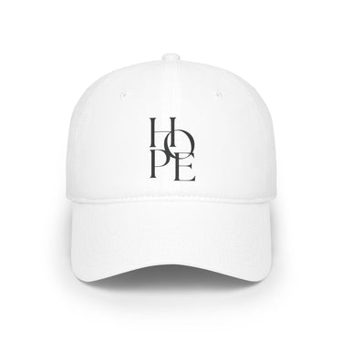 Faith Culture - Hope - Christian Low Profile Baseball Cap White One size