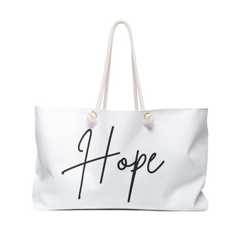 Faith Culture - Hope Christian Weekender Tote Bag 24" × 13"