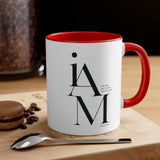 Faith Culture - I Am The Way, The Truth, And The Life - John 14:6 Christian Accent Coffee Mug, 11oz Red 11oz