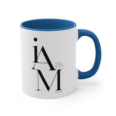 Faith Culture - I Am The Way, The Truth, And The Life - John 14:6 Christian Accent Coffee Mug, 11oz