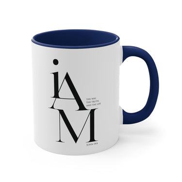 Faith Culture - I Am The Way, The Truth, And The Life - John 14:6 Christian Accent Coffee Mug, 11oz