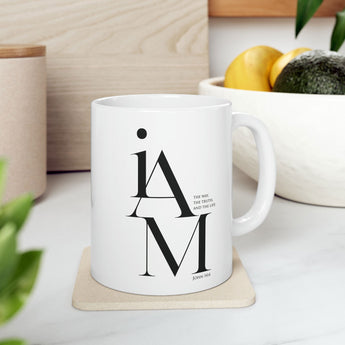 Faith Culture - I Am The Way, The Truth, And The Life - John 14:6 Christian Bible Verse Mug 11oz