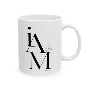 I Am the Way, the Truth, and the Life Mug | John 14:6 Christian Coffee Mug