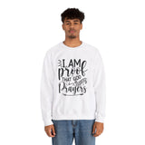 Faith Culture - I am Proof That God Works - Christian Unisex Heavy Blend™ Crewneck Sweatshirt
