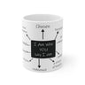 Faith Culture - I am Who You Say I am Affirmations Christian Ceramic Coffee Mug (11oz5oz0oz) 11oz White
