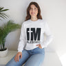 Faith Culture - I'm Blessed Christian Unisex Heavy Blend™ Crewneck Sweatshirt White