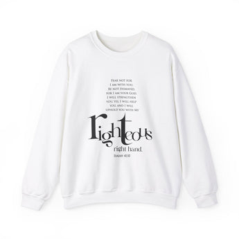 Faith Culture - Isaiah 41:10 - Christian Unisex Heavy Blend™ Crewneck Sweatshirt