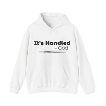Faith Culture - It's Handled - Christian Unisex Heavy Blend™ Hooded Sweatshirt