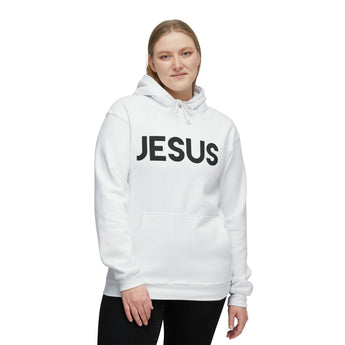 Faith Culture - Jesus- Christian Unisex Hooded Sweatshirt White