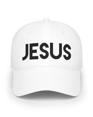 Jesus Christian Hat – Baseball Cap in white cotton, one size