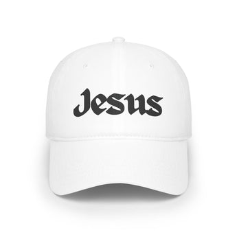 Faith Culture - Jesus Christ- Christian Low Profile Baseball Cap White One size