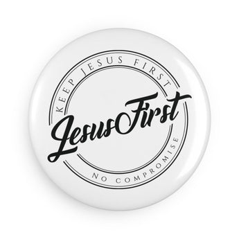 Faith Culture - Jesus Christ - Christian Button Magnet, Round (1 & 10 pcs) 10 pcs 2.25" Round