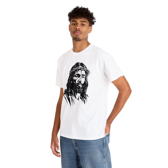 Faith Culture - Jesus Christian Unisex Heavy Cotton Tee White