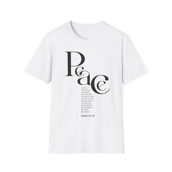 Peace I Leave with You T-Shirt | John 14:27 Christian Apparel