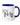 Faith Culture - Joshua 1:9 - Christian Accent Coffee Mug (11oz) Blue 11oz