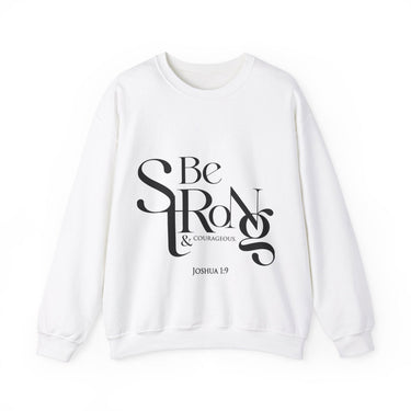 Faith Culture - Joshua 1:9 - Christian Unisex Heavy Blend™ Crewneck Sweatshirt