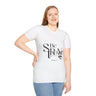 Be Strong and Courageous T-Shirt | Joshua 1:9 Christian Apparel White