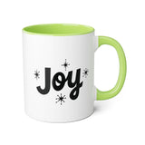 Faith Culture - Joy - Christian Accent Mug, 11oz