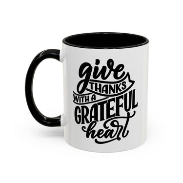 Faith Culture - Joy - Christian Thanksgiving Accent Coffee Mug, 11oz and 15oz