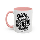 Faith Culture - Joy - Christian Thanksgiving Accent Coffee Mug, 11oz and 15oz