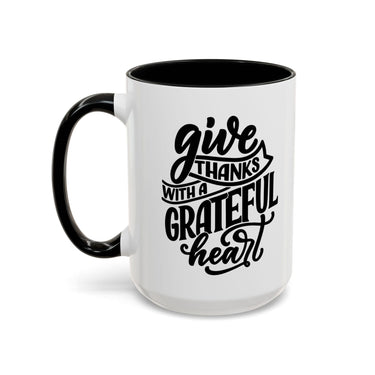 Faith Culture - Joy - Christian Thanksgiving Accent Coffee Mug, 11oz and 15oz
