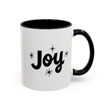 Faith Culture - Joy Christian Thanksgiving Accent Coffee Mug, 11oz and 15oz 11oz Black