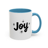 Faith Culture - Joy Christian Thanksgiving Accent Coffee Mug, 11oz and 15oz 11oz Light Blue