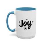 Faith Culture - Joy Christian Thanksgiving Accent Coffee Mug, 11oz and 15oz