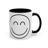 Faith Culture - Joyful Smiley - Christian Thanksgiving Accent Coffee Mug, 11oz and 15oz 11oz Black