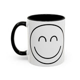 Faith Culture - Joyful Smiley - Christian Thanksgiving Accent Coffee Mug, 11oz and 15oz