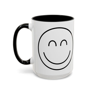 Faith Culture - Joyful Smiley - Christian Thanksgiving Accent Coffee Mug, 11oz and 15oz