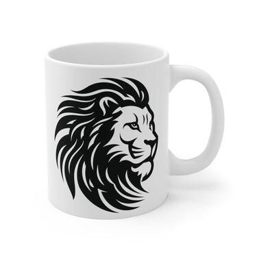 Faith Culture - Lion of Judah - Christian Ceramic Coffee Mug (11oz) 11oz White