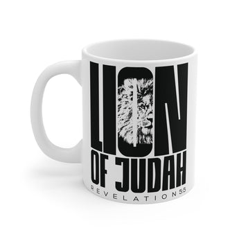 Faith Culture - Lion of Judah - Christian Ceramic Coffee Mug (11oz)