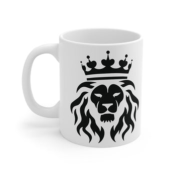 Faith Culture - Lion of Judah - Christian Ceramic Coffee Mug (11oz) 11oz White