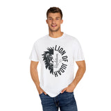 Faith Culture - Lion of Judah - Christian Unisex Garment-Dyed T-shirt
