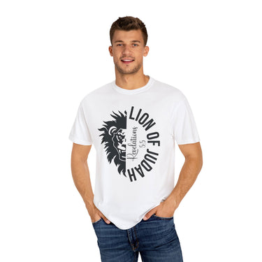Faith Culture - Lion of Judah - Christian Unisex Garment-Dyed T-shirt