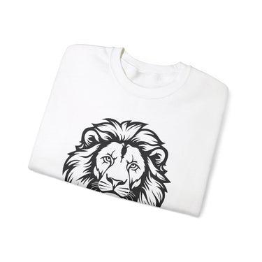 Faith Culture - Lion of Judah - Christian Unisex Heavy Blend™ Crewneck Sweatshirt