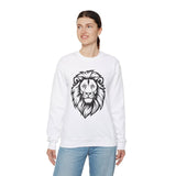 Faith Culture - Lion of Judah - Christian Unisex Heavy Blend™ Crewneck Sweatshirt