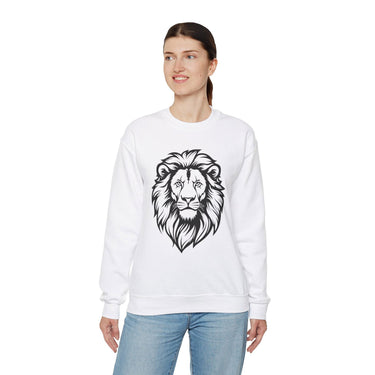 Faith Culture - Lion of Judah - Christian Unisex Heavy Blend™ Crewneck Sweatshirt