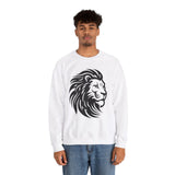 Faith Culture - Lion of Judah - Christian Unisex Heavy Blend™ Crewneck Sweatshirt