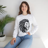 Faith Culture - Lion of Judah - Christian Unisex Heavy Blend™ Crewneck Sweatshirt