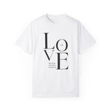 Faith Culture - Love One Another John 13:34 Christian Unisex Garment-Dyed T-shirt