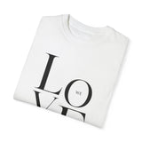 Faith Culture - Love One Another John 13:34 Christian Unisex Garment-Dyed T-shirt