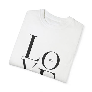 Faith Culture - Love One Another John 13:34 Christian Unisex Garment-Dyed T-shirt