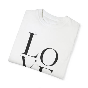 Love One Another John 13:34 Christian Unisex Garment-Dyed T-shirt