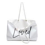 Faith Culture - Loved Christian Weekender Tote Bag