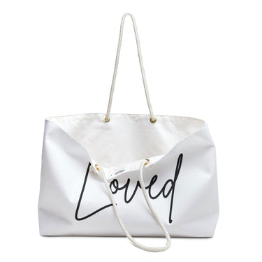 Faith Culture - Loved Christian Weekender Tote Bag