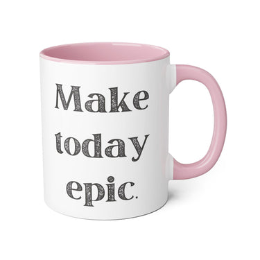 Faith Culture - Make Today Epic - Christian Thanksgiving Accent Mug, 11oz